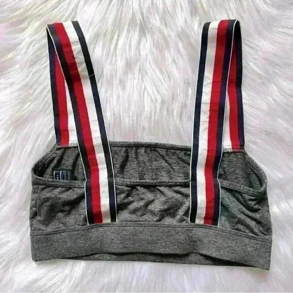 Tommy Hilfiger Colorblock Logo Spellout Strap Bralette XS - Picture 4 of 5